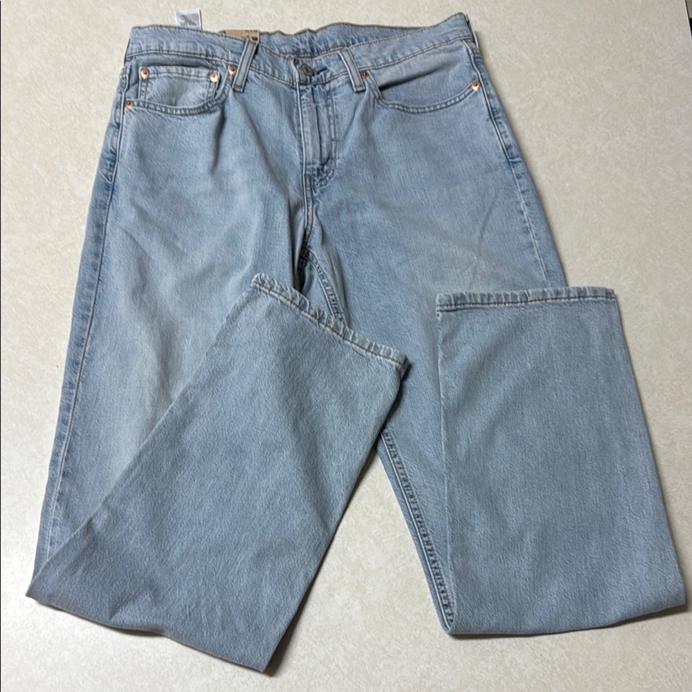 Signature by Levi Strauss Blue Straight Jeans